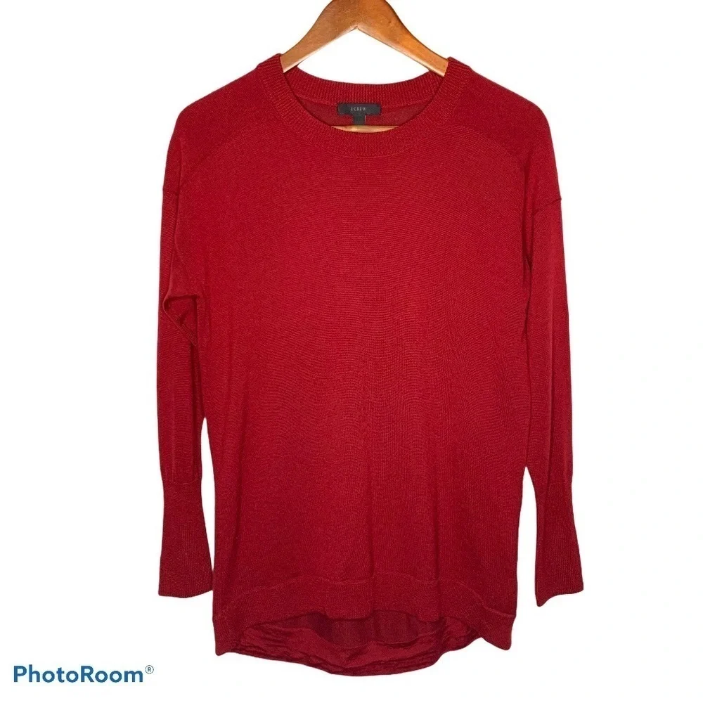 J.Crew wool tunic sweater